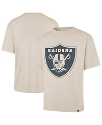 '47 Brand Men's Tan Las Vegas Raiders Bouldering Imprint Ravine Foundation T-Shirt