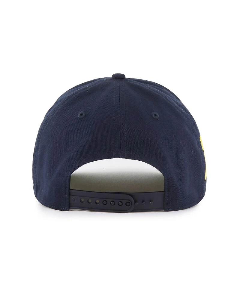 '47 Brand Big Boys and Girls Navy Michigan Wolverines Byline Hitch Adjustable Hat