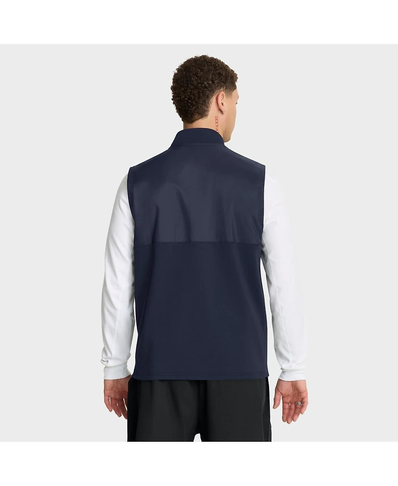 Nike Men's Navy Auburn Tigers Primetime Victory Full Zip Vest