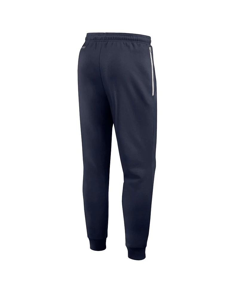 Nike Men's Navy Illinois Fighting Illini 2025 Sideline Performance Taper Pants