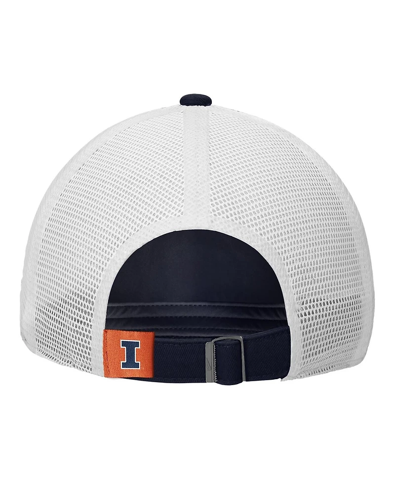 Nike Men's Navy Illinois Fighting Illini On-Field Club Adjustable Trucker Hat