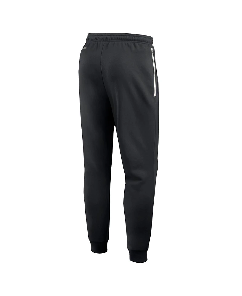 Nike Men's Black Missouri Tigers 2025 Sideline Performance Taper Pants