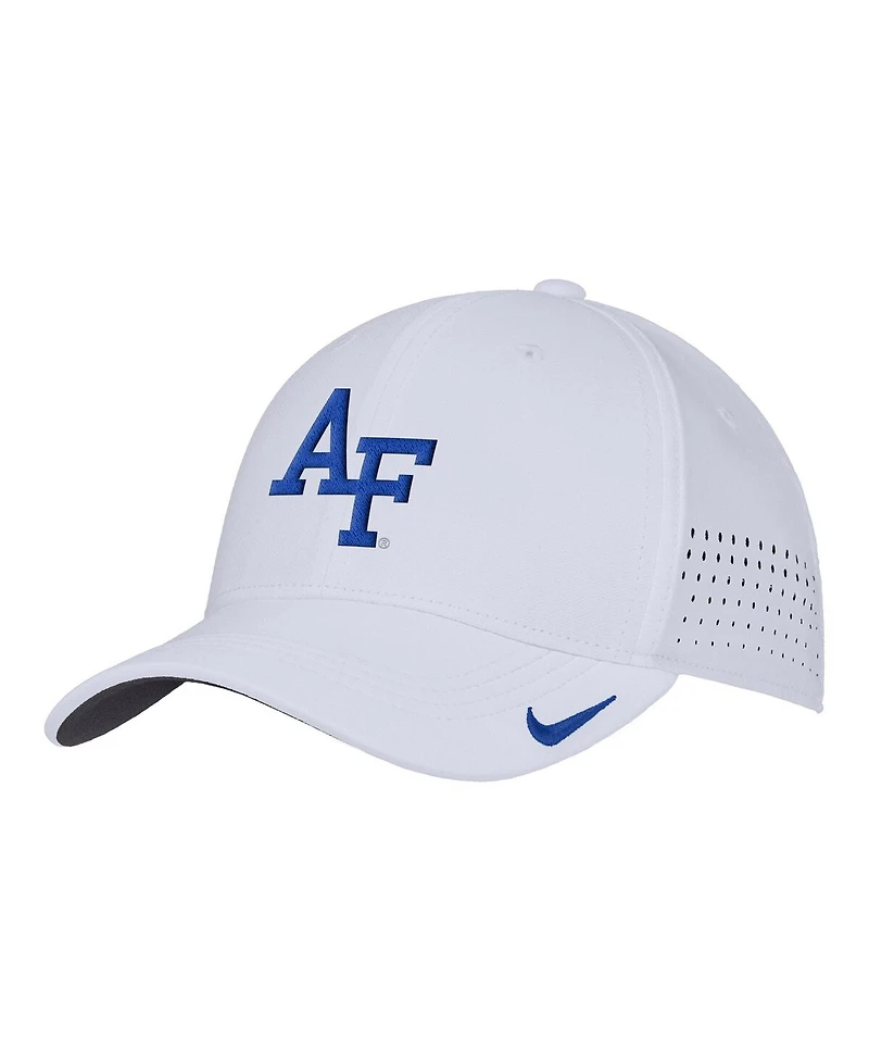 Nike Men's White Air Force Falcons 2025 On-Field Performance Flex Hat