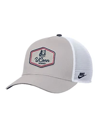Nike Men's Pewter UConn Huskies Rise Vintage Adjustable Trucker Hat