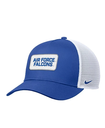 Nike Men's Royal Air Force Falcons 2025 On-Field Rise Trucker Adjustable Hat