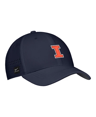 Nike Men's Navy Illinois Fighting Illini 2025 On-Field Performance Flex Hat