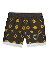Outerstuff Baby Boys and Girls Brown San Diego Padres On Deck 2-Piece Diaper Cover Set