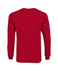 Champion Big Boys and Girls Red Georgia Bulldogs Distressed Arch Over Logo Long Sleeve T-Shirt