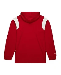 Mitchell & Ness Men's Crimson Alabama Tide Thermal Lightweight Hoodie