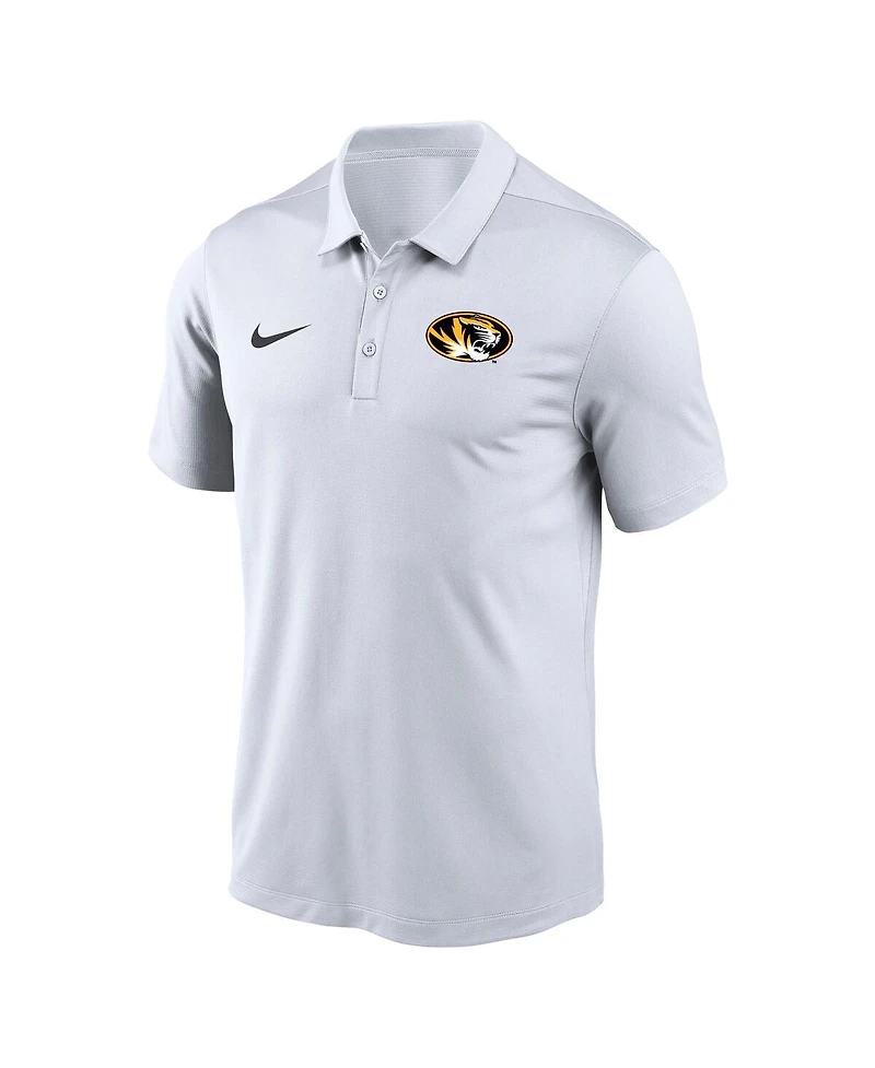 Nike Men's White Missouri Tigers Victory Solid Performance Polo Shirt