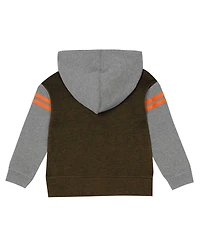Outerstuff Toddler 2-Piece Cleveland Browns Club House Long Sleeve Hoodie Top and Leggings Set
