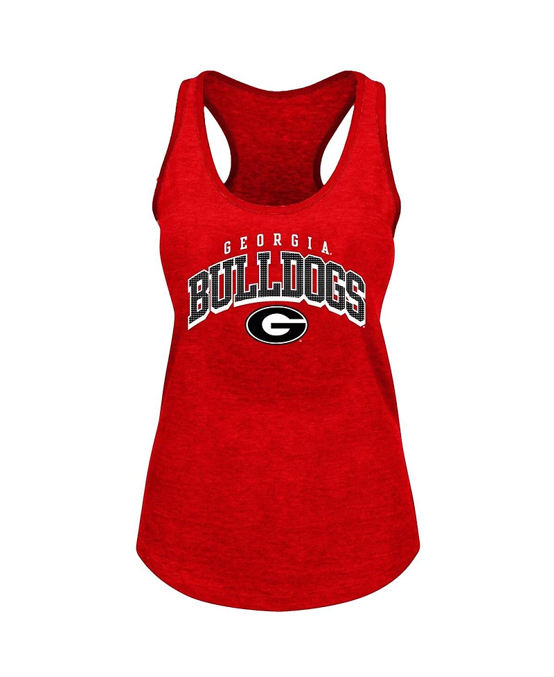 Fanatics Women's Red Georgia Bulldogs Plus Arch Tank Top