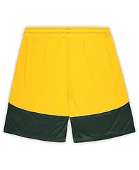 Fanatics Men's Green/Gold Green Bay Packers Big Tall Launch Shorts
