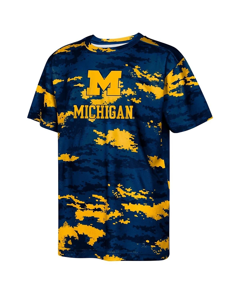 Outerstuff Preschool Navy Michigan Wolverines Scrimmage T-Shirt