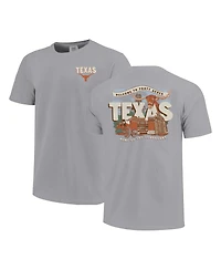 Image One Big Boys and Girls Gray Texas Longhorns Local Campus Scene T-Shirt