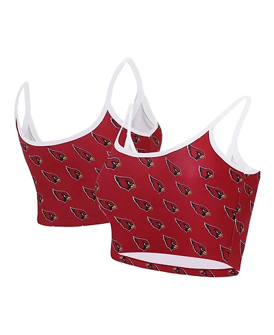 Concepts Sport Women's Cardinal Arizona Cardinals Gauge Lounge Bralette