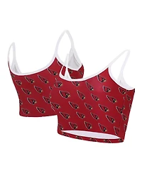 Concepts Sport Women's Cardinal Arizona Cardinals Gauge Lounge Bralette