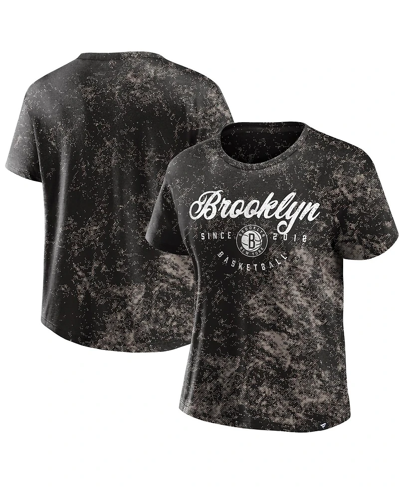 Fanatics Women's Black Brooklyn Nets Breakaway T-Shirt