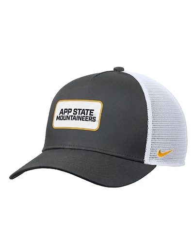 Nike Men's Black Appalachian State Mountaineers 2025 On-Field Rise Trucker Adjustable Hat