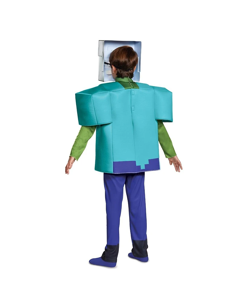 Disguise Big Boys and Girls Zombie Minecraft Zombie Deluxe Costume