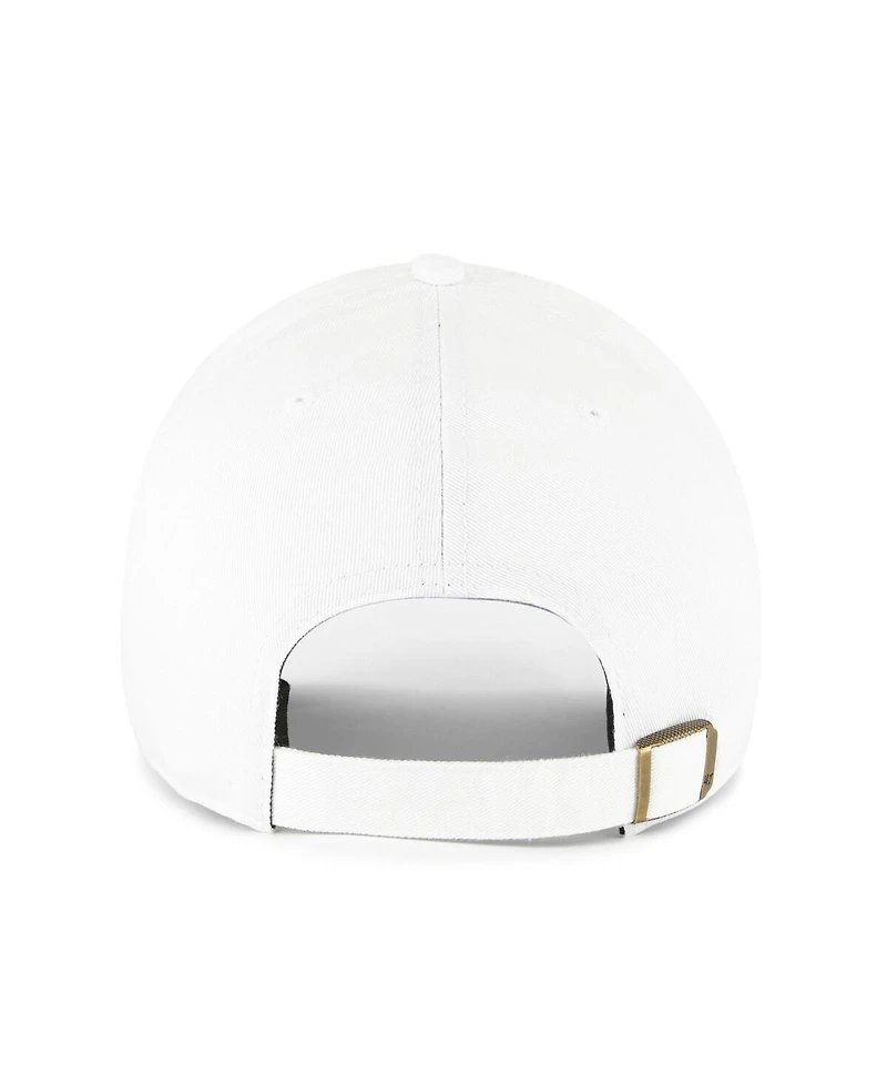 '47 Brand Men's White Notre Dame Fighting Irish Clean Up Adjustable Hat
