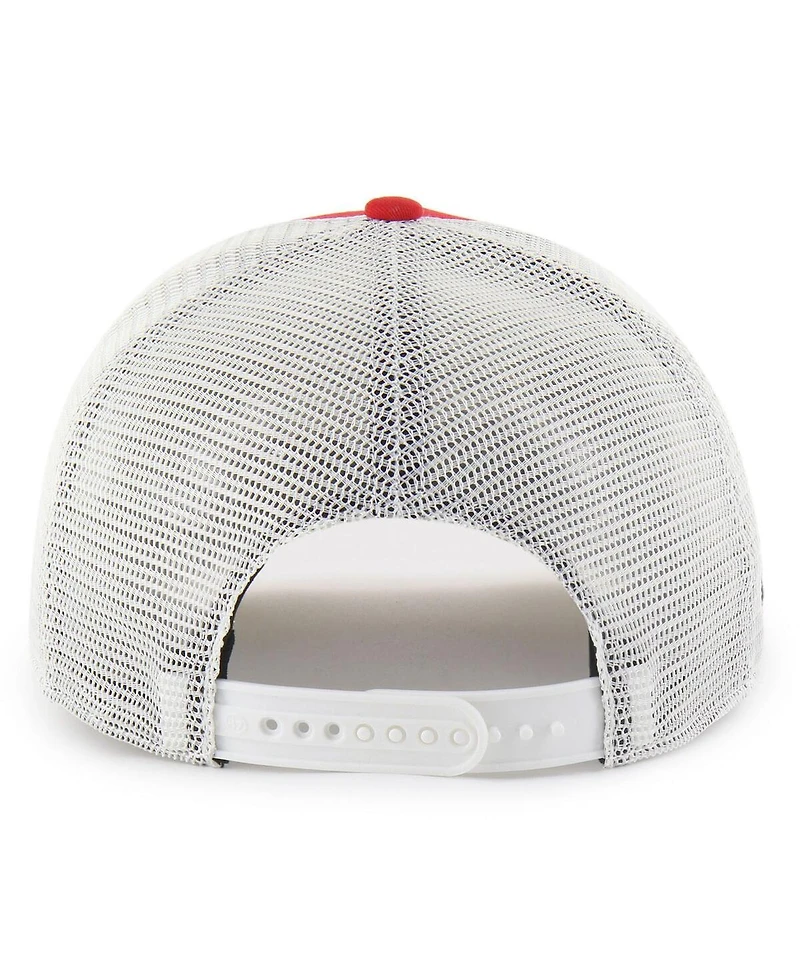 '47 Brand Men's and Women's Red Georgia Bulldogs Contemporary Basics Foundation Trucker Hitch Adjustable Hat