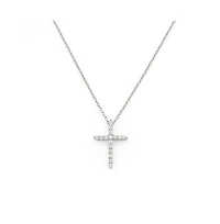 Cubic Zirconia Cross Necklaces for Women