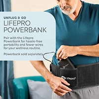 Lifepro Red Light Therapy Belt – 660nm & 850nm Infrared and Red Light for Pain Relief, Muscle Relaxation, Inflammation & Circulation Support