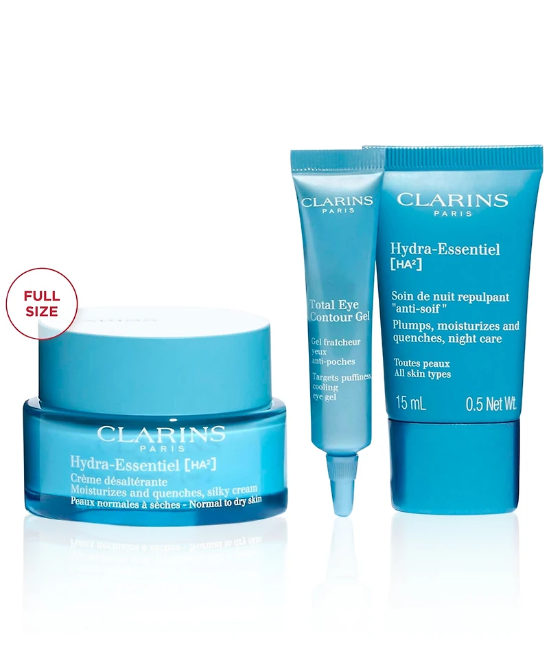 Clarins 4-Pc. Hydra-Essentiel Skin Care Starter Set