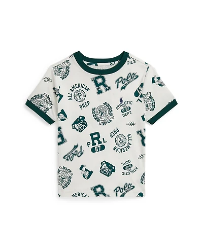 Polo Ralph Lauren Toddler and Little Boys Cotton Jersey Graphic T-Shirt