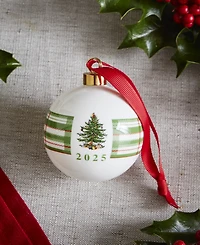 Spode Christmas Tree 2025 Annual Porcelain Ball Ornament