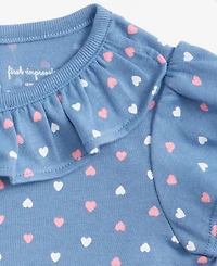 First Impressions Baby Girls (0-24) Happy Hearts Sunsuit, Macy's Exclusive