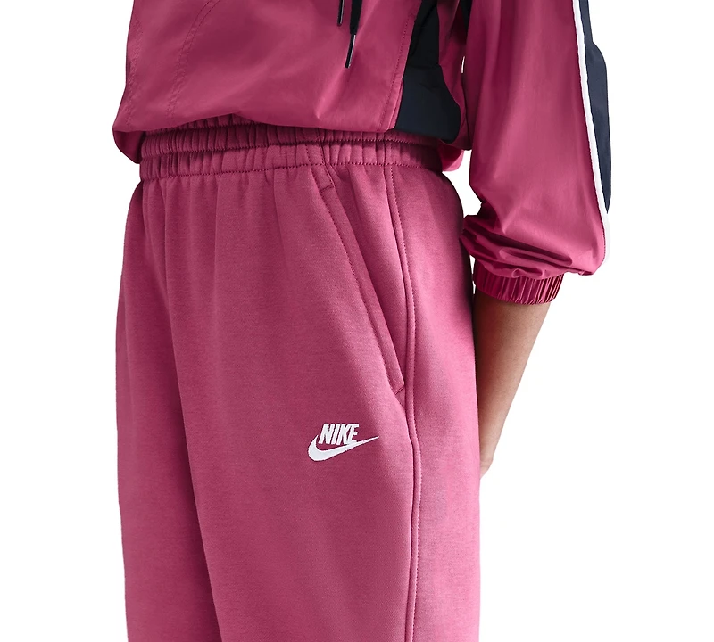 Nike Big Girls Sportswear Club Fleece Loose Logo Joggers
