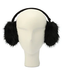 kate spade new york Oversized Faux-Fur Earmuffs