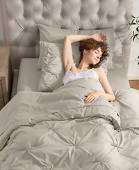 Nestl Luxury Soft Pinch Pleat 5-Pc. Comforter Set