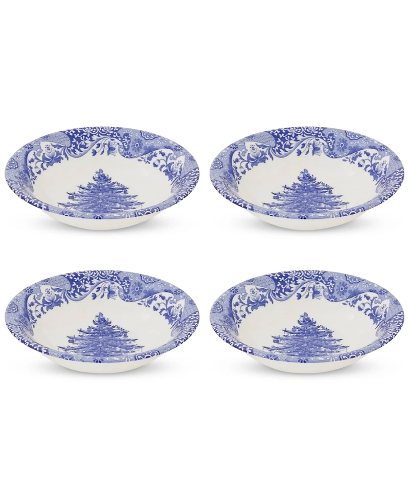 Spode Blue Italian Christmas 16 Pc. Dinnerware Set, Service for 4