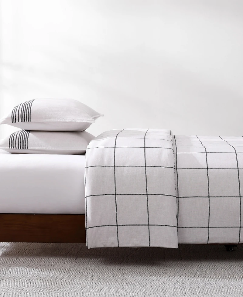 Tommy Hilfiger Brooklyn Heights Striped Cotton 2-Piece Comforter Set, Twin/Twin Xl