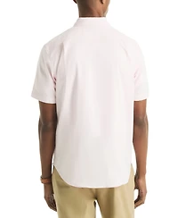 Nautica Men's Short Sleeve Button-Down Oxford Shirt