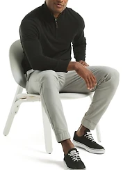 Nautica Men's Navtech Classic-Fit Solid Quarter Zip Sweater