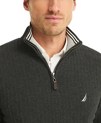Nautica Men's Classic Fit Quarter Zip Sweater