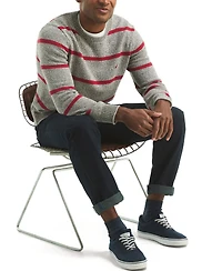 Nautica Men's Striped Crewneck Sweater
