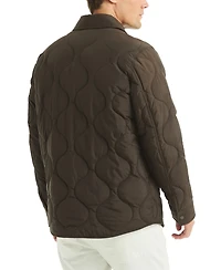 Nautica Men's Trail Quilted Shirt Jacket