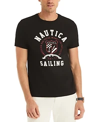 Nautica Men's Graphic Short Sleeve T-Shirt