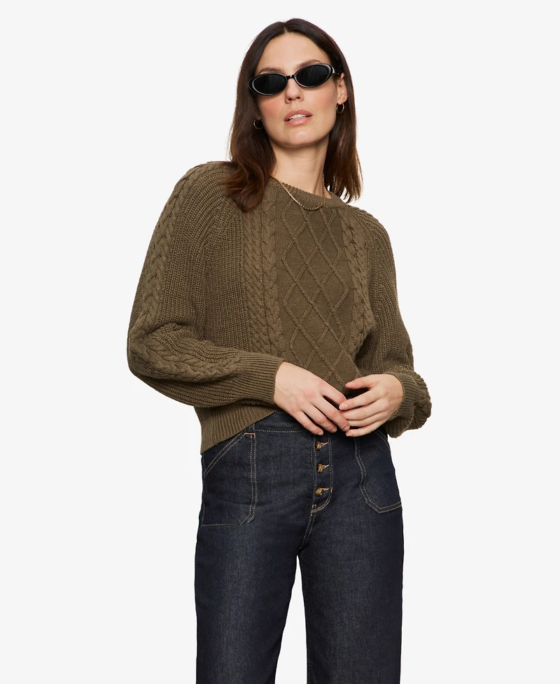Sanctuary Women's Nomad Cable Popover Sweater