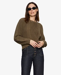 Sanctuary Women's Nomad Cable Popover Sweater