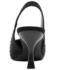 Sugar Women's Dazzy Slingback Rhinestone Dress Pumps