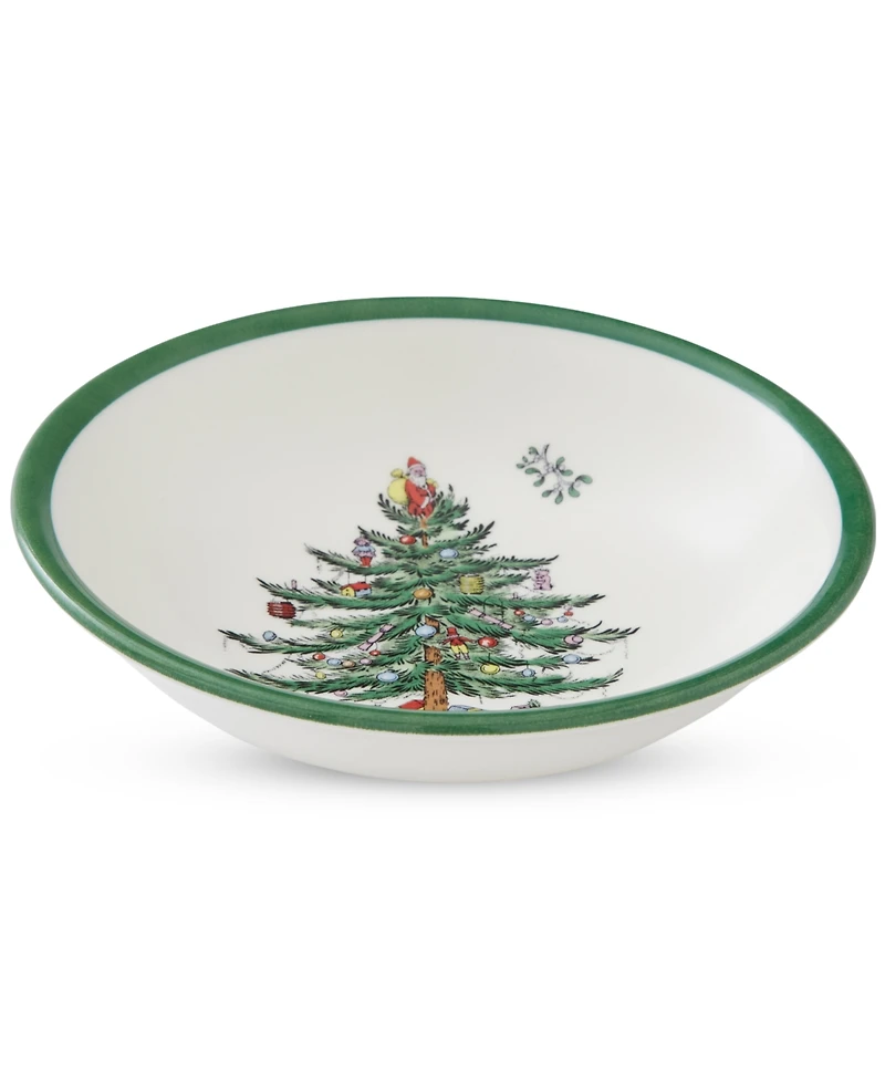 Spode Christmas Tree Small Cereal Bowls, Set of 4