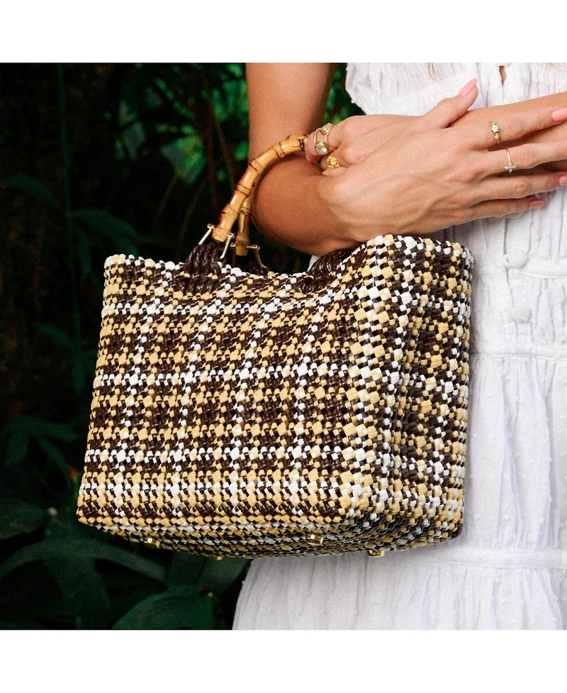 Brunna.Co Marche Goleta Repurposed Market Tote Bag