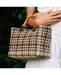 Brunna.Co Marche Goleta Repurposed Market Tote Bag