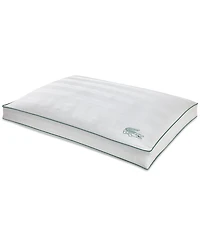 Lacoste Home Tennis Stripe Cotton Gusseted Medium-Density Pillow